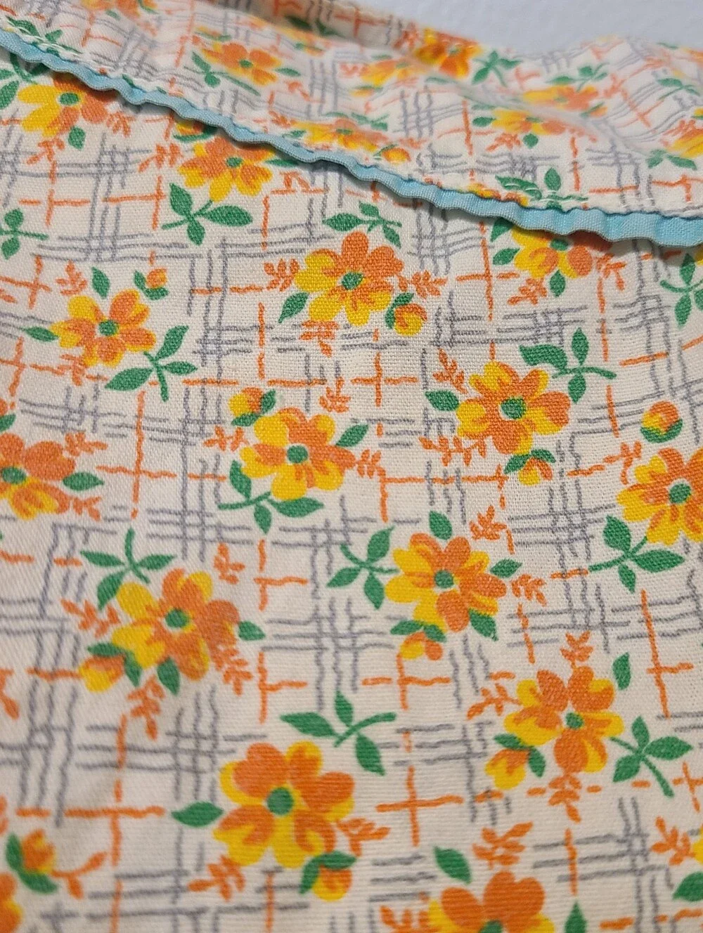 Vintage 60s 70s Kitchen Apron
